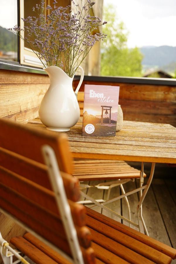 Toferer Textil Apartment Eben Im Pongau Bagian luar foto